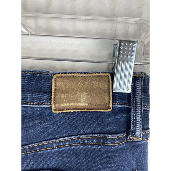 Madewell 9” High Rise Skinny Jeans in Larkspur Wash Tencel Edition 27 - Picture 9 of 13